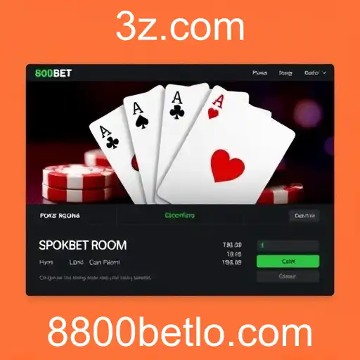 Explorando a Categoria 'Poker Room' no 8800 Bet.com Login